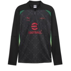Puma AC Milan x Off-White Pre Match Drill Top Adults Black/Red