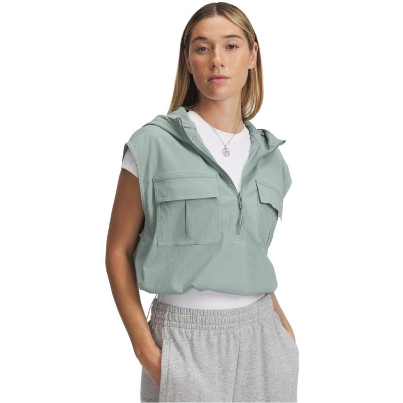 Under Armour Women's Utility Over the Head Hoodie Green