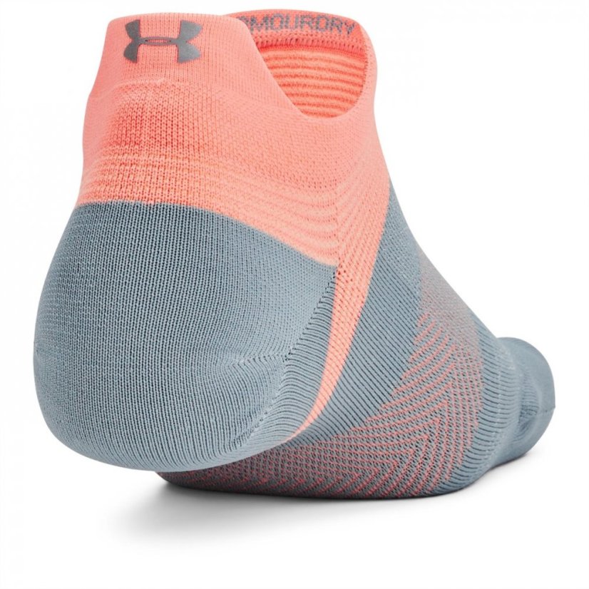 Under Armour Armour Ua Ad Run Lite 2pk Ns Tab Crew Sock Unisex Adults Multi