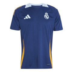 adidas Real Madrid Tiro 24 Training Shirt Adults Navy/Orange