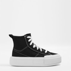 Converse Cruise High Top Trainers Juniors Blk/Wht 001