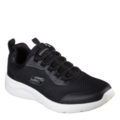 Skechers Dynamight 2 Setner Mens Trainers Black/White