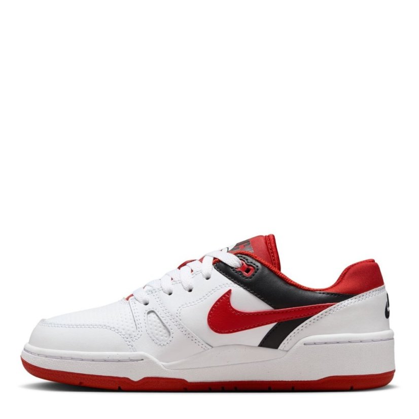 Nike Full Force Shoes Juniors White/Red