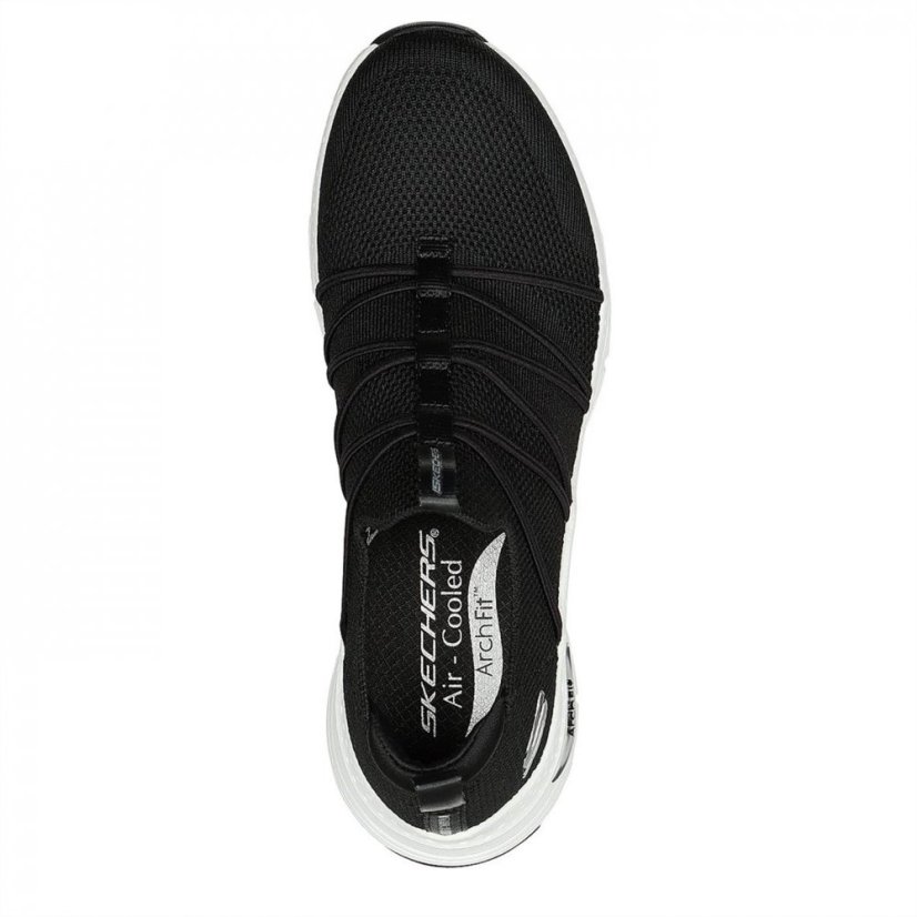 Skechers ArchFit Womens Trainers Black/White