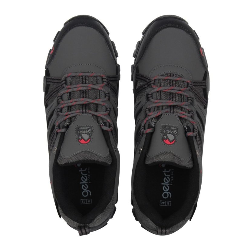 Gelert Horizon Low Waterproof Walking Shoe Mens Charcoal