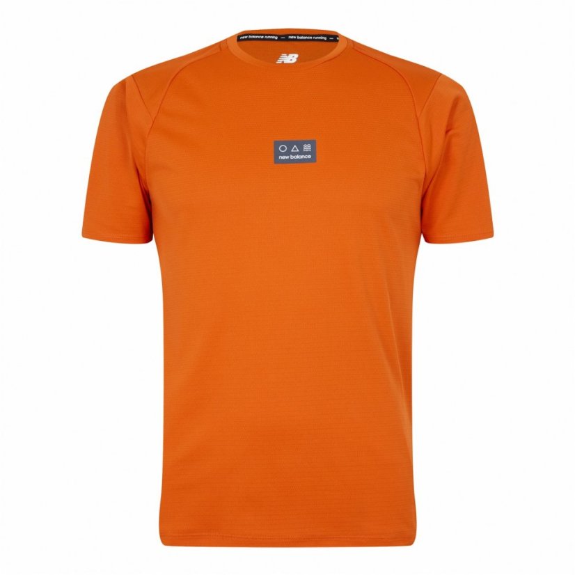 New Balance AT Vent Tee Sn34 Orange