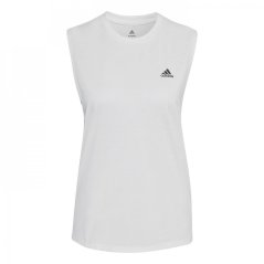 adidas Muscle Tank Top Womens White