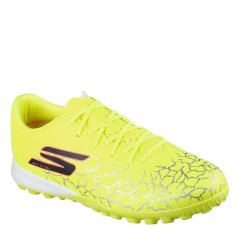 Skechers SKX_01 Gold Astro Turf Football Boots Yellow/Black