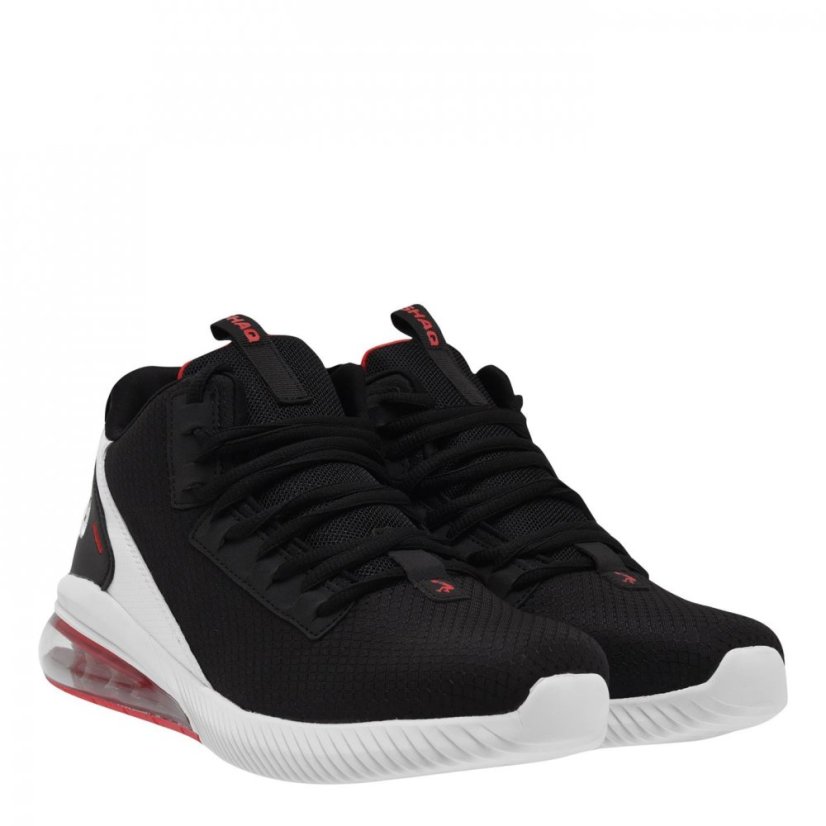 SHAQ Analog Basketball Trainers Black/White/Red