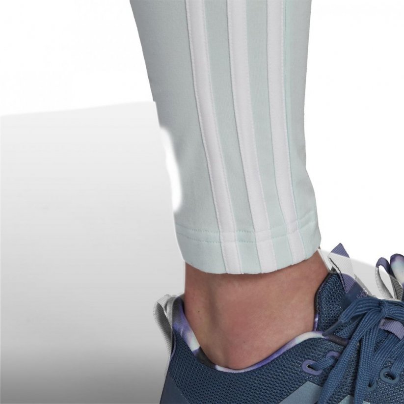 adidas Essentials 3 Stripe Leggings Womens Mint/White