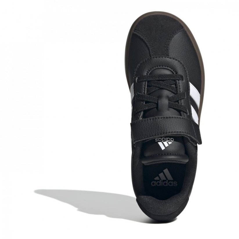 adidas Vl Court 3.0 Shoes Child Boys Black/Gum