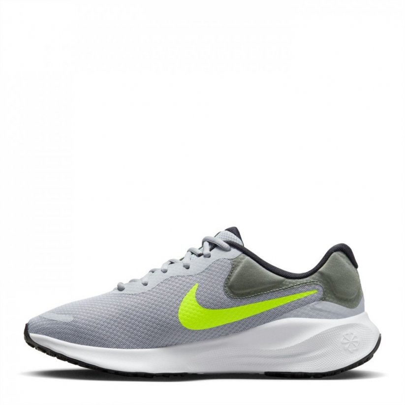 Nike Revolution 7 Men's Road Running Shoes Grey/Volt