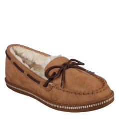 Skechers Women's Cozy CampF Slippers Chesnut