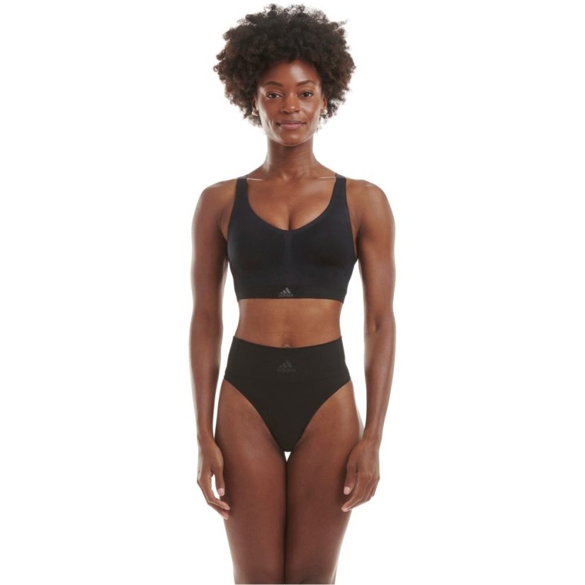 adidas Seamless Thong Black