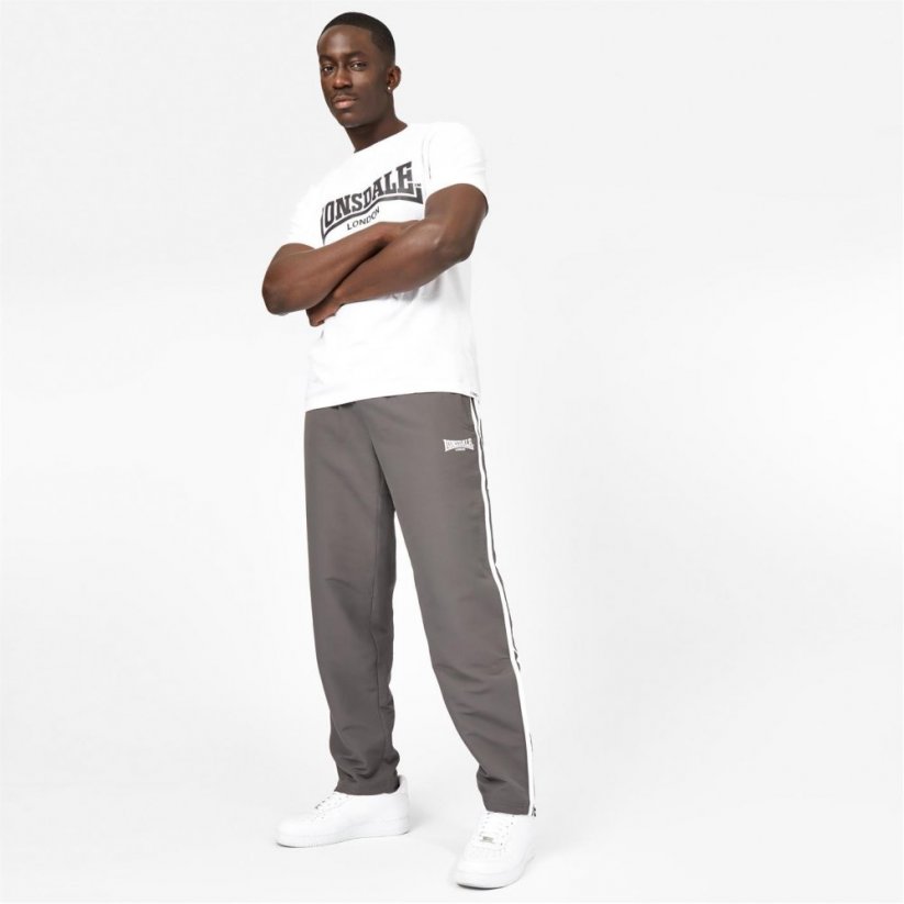 Lonsdale 2S OH Woven Pants Mens Charcoal