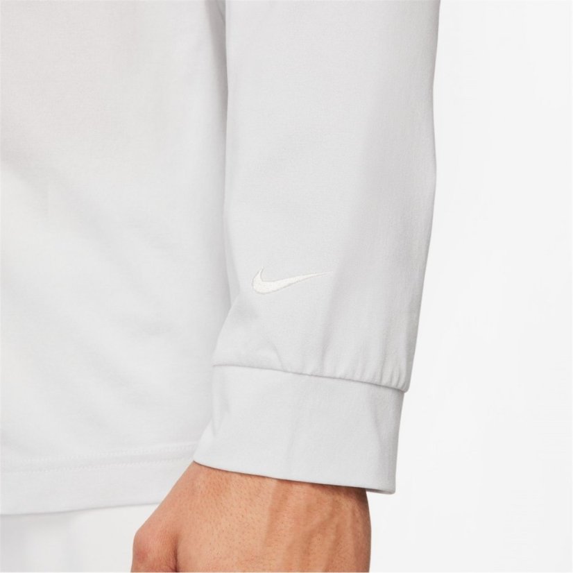 Nike Hyverse Track Club Men's Dri-FIT Long-Sleeve Running Top Grey