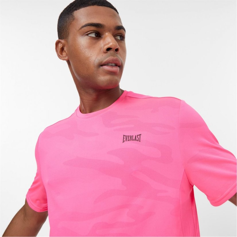 Everlast Tech T-Shirt Mens Pink