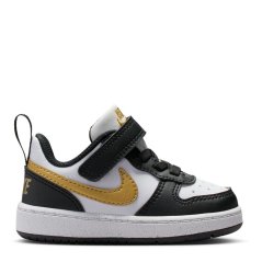 Nike Court Borough Low Recraft Shoes Infants Black/Gold