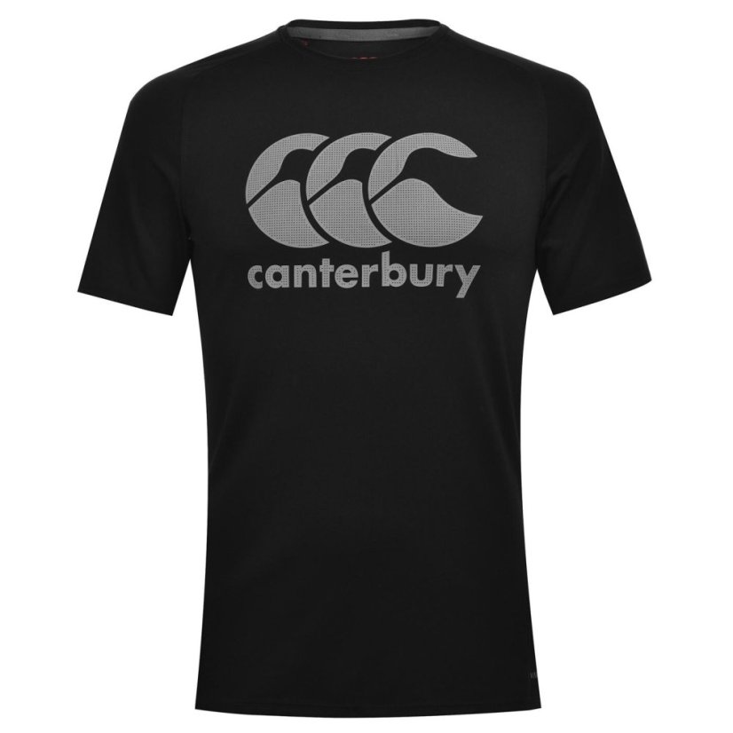 Canterbury Core VaporDri Large Logo Men's Tee Black