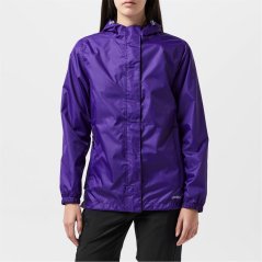 Gelert Women's Packaway Hooded Packable Waterproof Jacket Gelert Purple