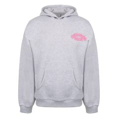 Miso Bubble Hoodie Grey/Cherry