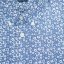 Fabric Classic Poplin Long Sleeve Shirt Blue Floral