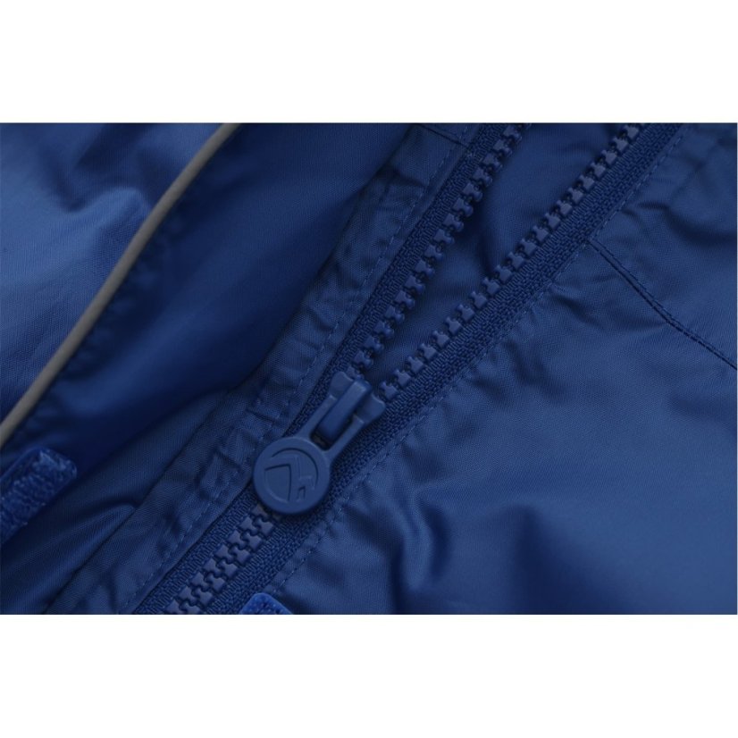 Gelert Unisex Kids' All-Weather Waterproof Long Sleeve Jumpsuit Blue