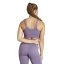 adidas Women's Medium Impact Sports Bra Purple