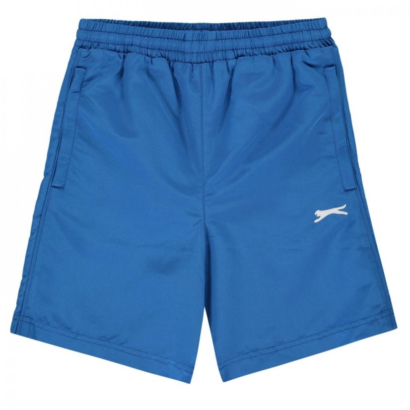 Slazenger Youth Performance Woven Shorts Royal Blue