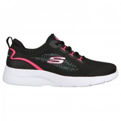 Skechers Dynamight 2.0-Daytime Stride Runners Girls Black/Pink