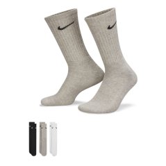Nike Everyday 3 Pack Cotton Cushioned Crew Socks Multi Colour