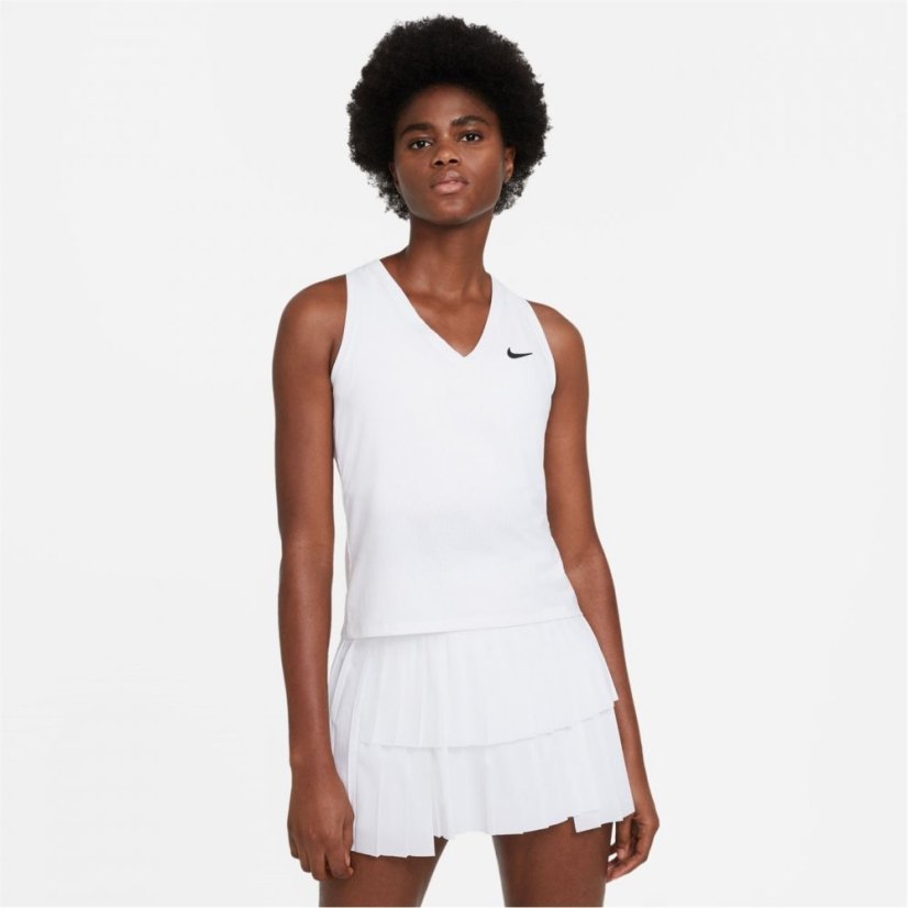 Nike NikeCourt Victory Women's Tennis Tank White/Black