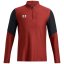 Under Armour Men's Zipped Drill Top Orange