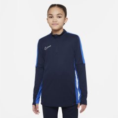Nike Dri-FIT Academy Big Kids' Soccer Drill Top (Stock) Obsidian/Royal