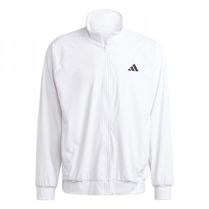 adidas Tennis Velour Pro Jacket Mens White