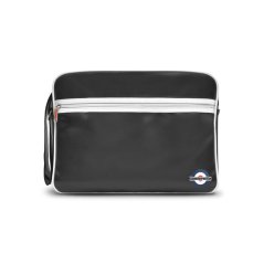 Lambretta Men's Retro Flight Bag Black/White