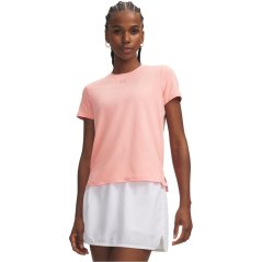 Under Armour Womens Vanish Short Sleeve Performance Gym Top Posh Pink