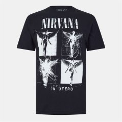 Official Men's Regular Fit T-Shirt Nirvana Angel