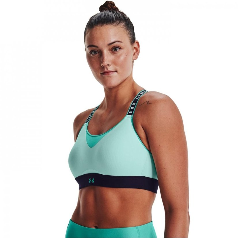 Under Armour Armour Infinity High Bra Ladies Sea Mist/Purple