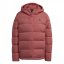 adidas Helionic Hooded Down Jacket Womens Wonder Red