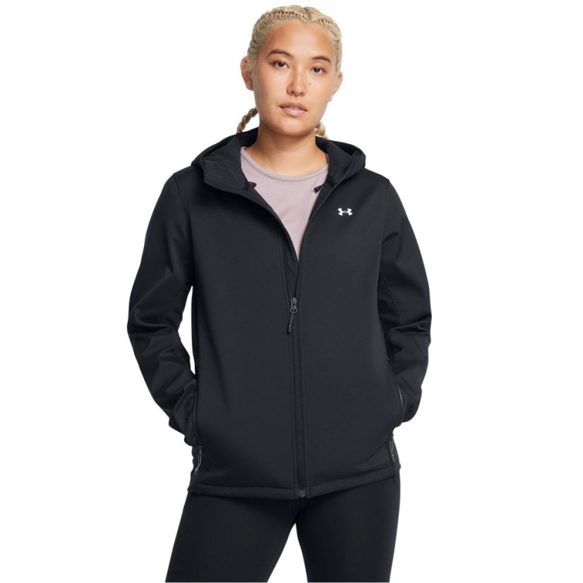 Under Armour Women's Moisture-Wicking Performance Training Jacket Black