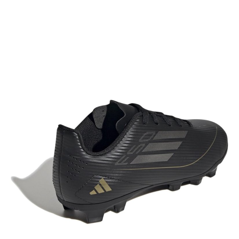 adidas F50 Club Children Firm Ground Football Boots Black/Silver