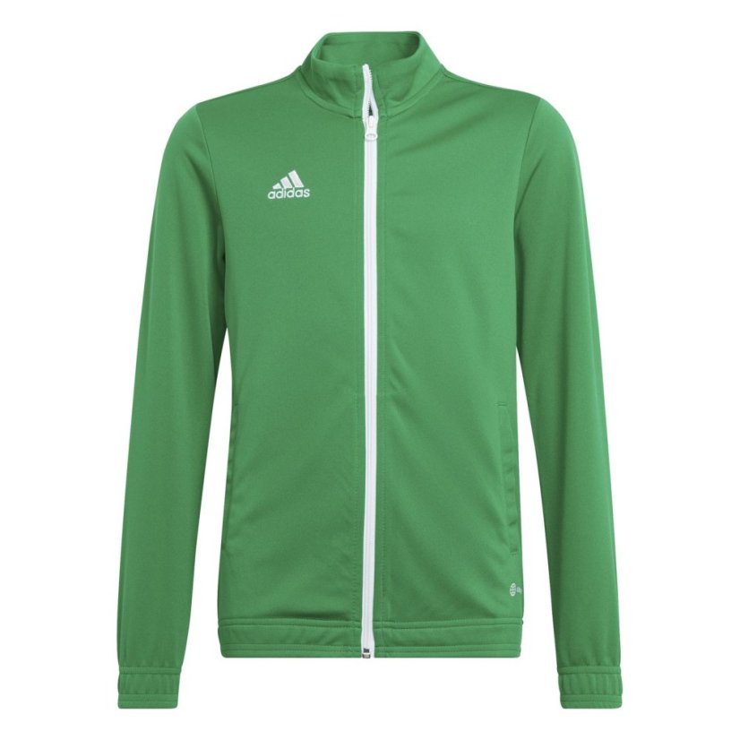 adidas Unisex Kids' Tracksuit Top Green/White
