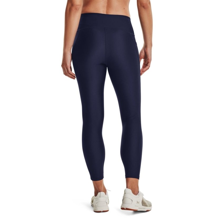 Under Armour Tech No-Slip Waistband Ankle Leggings Womens Blue