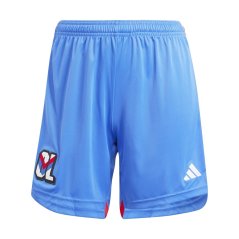 adidas Olympique Lyonnais 2023 2024 Away Shorts Womens Blue
