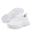 Puma Cassia Trainers Ladies White/Gold