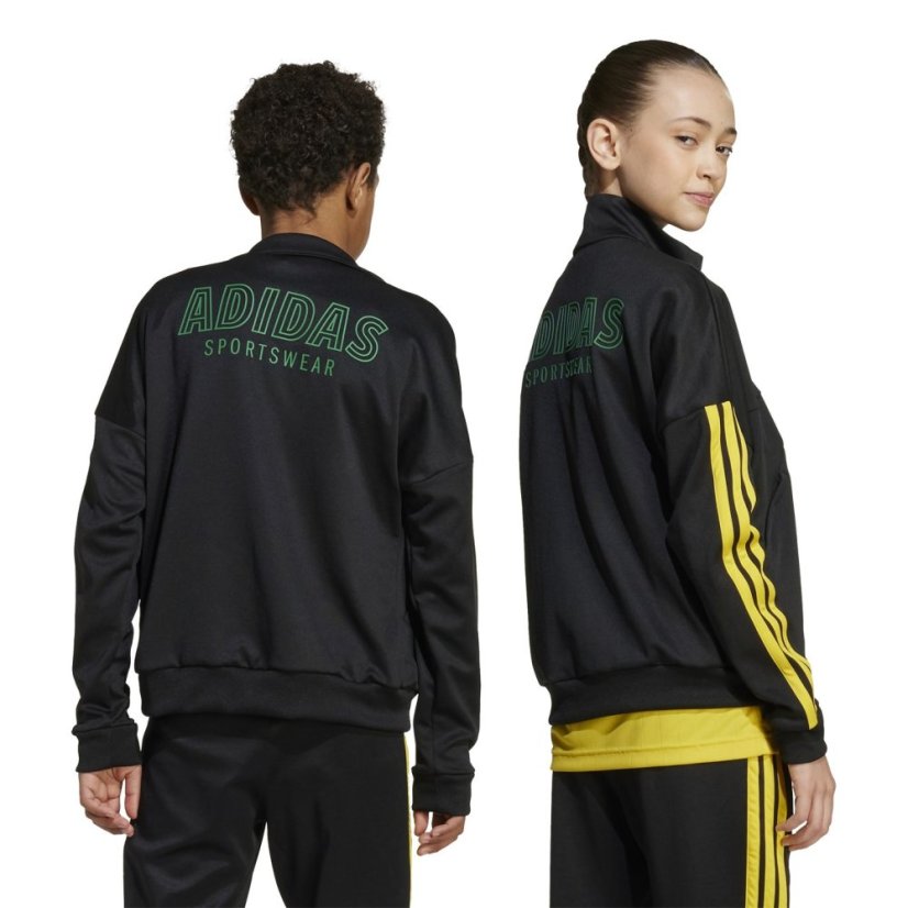 adidas House of Tiro Track Top Juniors Black