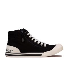 Rocket Dog Jazzin Hi Canvas Pumps Black