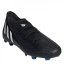 adidas Predator .3 Childrens FG Football Boots Black/White