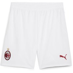 Puma AC Milan Home Shorts 2024 2025 Adults White